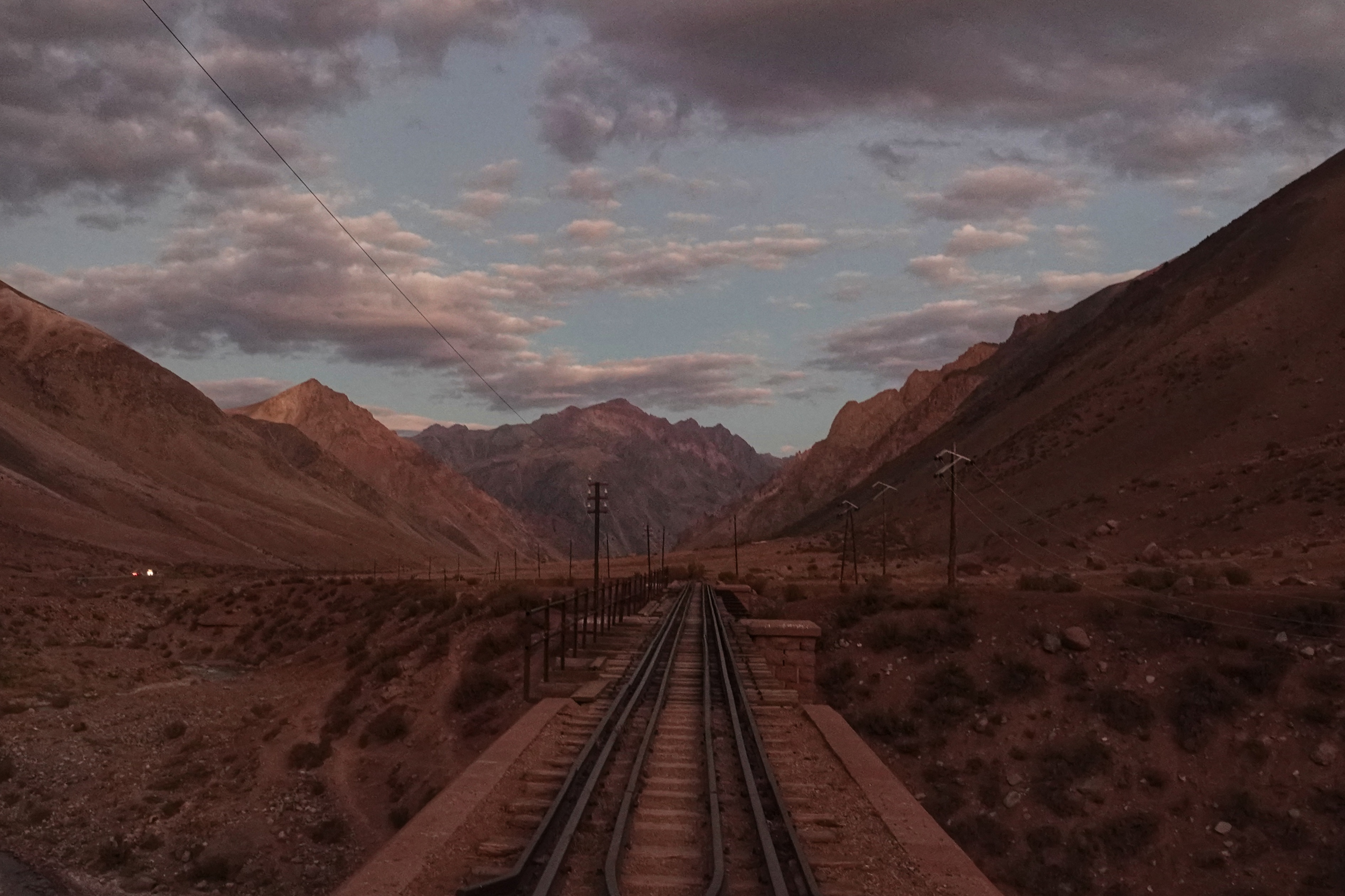 Piste dans les Andes Argentines